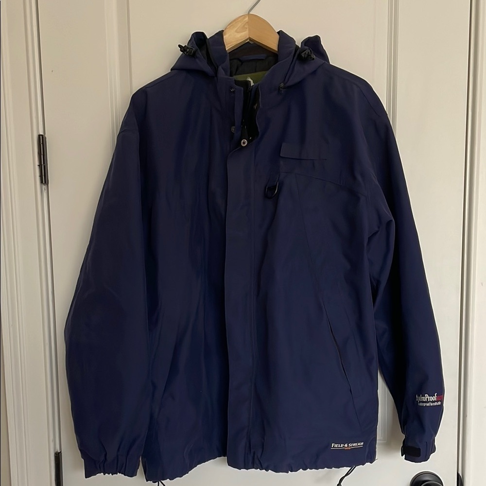 Field & Stream Men’s All-Weather Utility Jacket/Coat Navy L